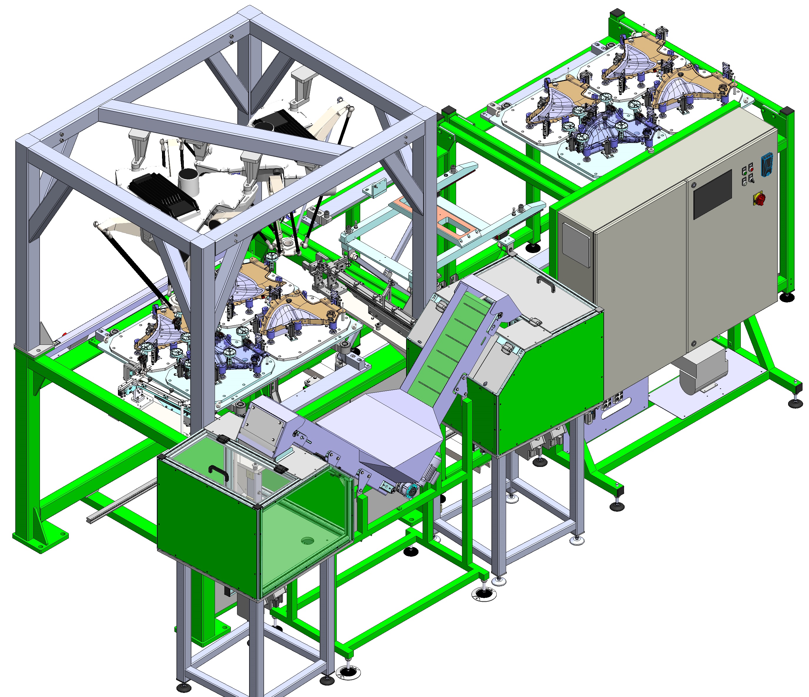 Automatické stanice nasazování klipů