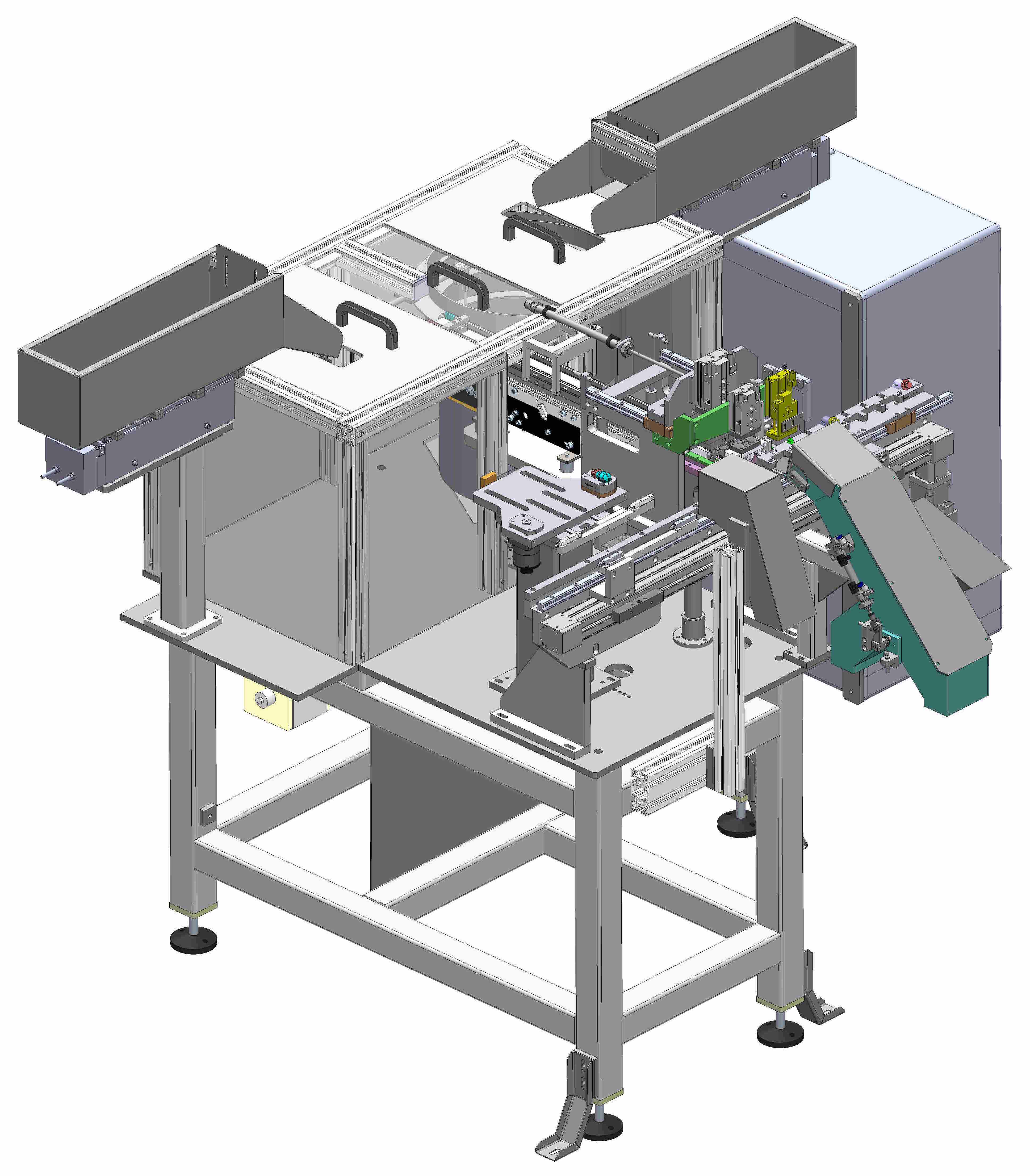 Automatické montážní stanice výlisků