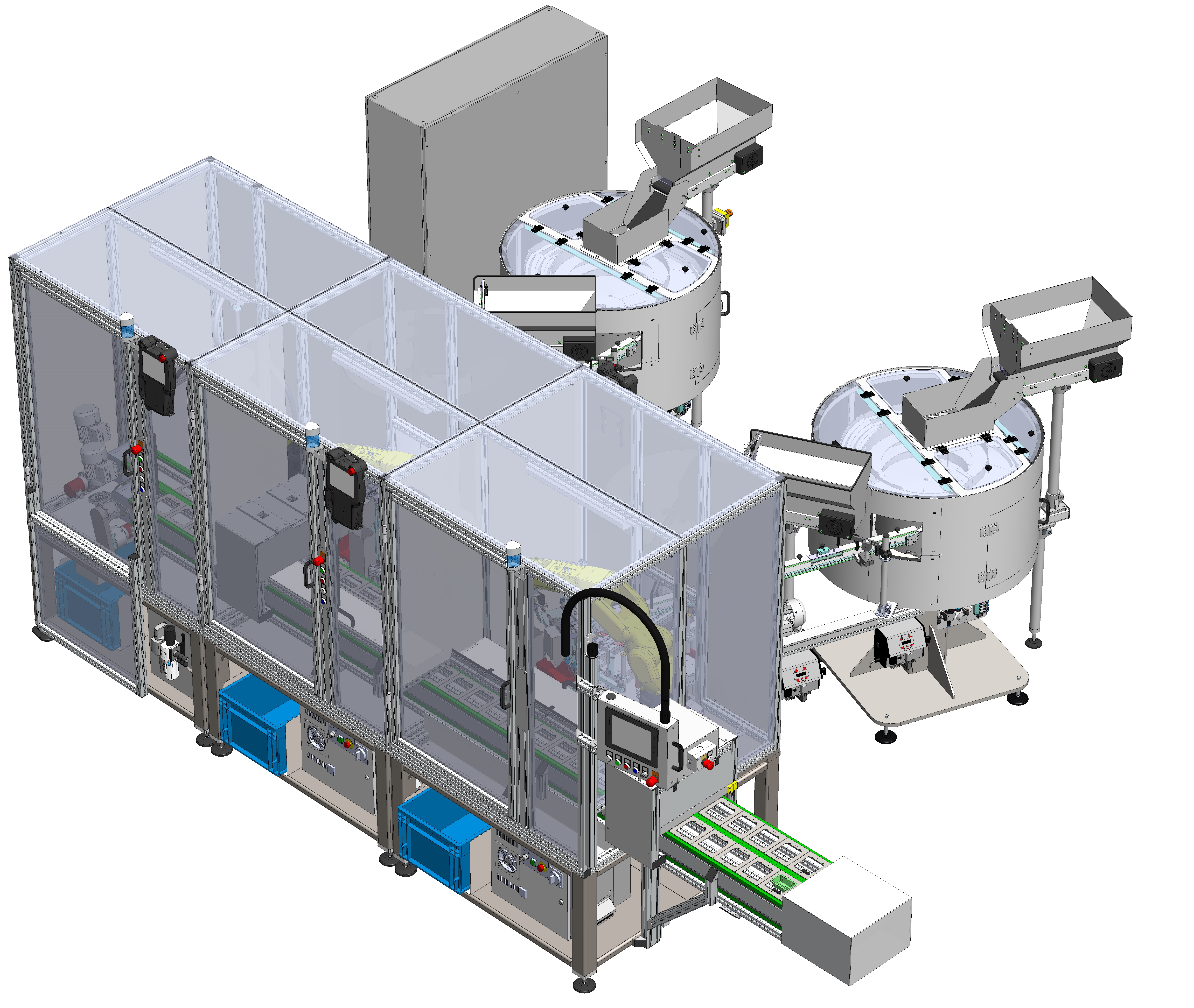 Podávací systémy pro balení do VANIČEK