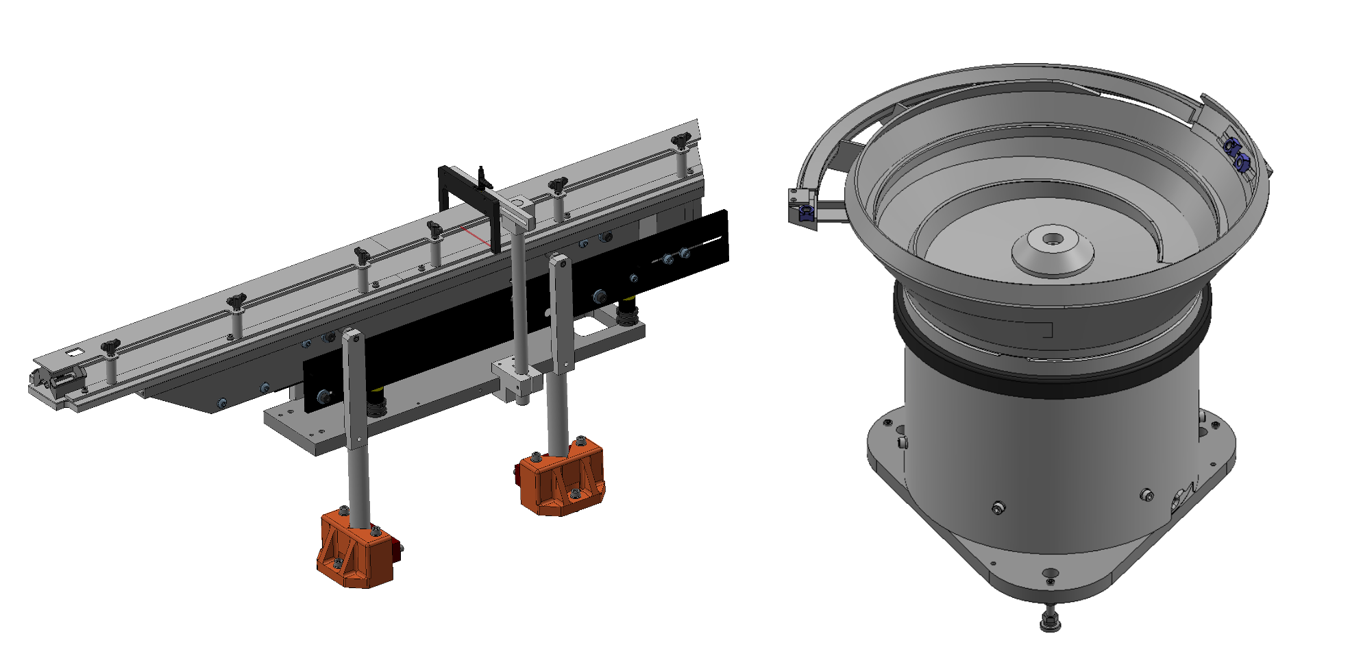 Komponenty podávacích systémů