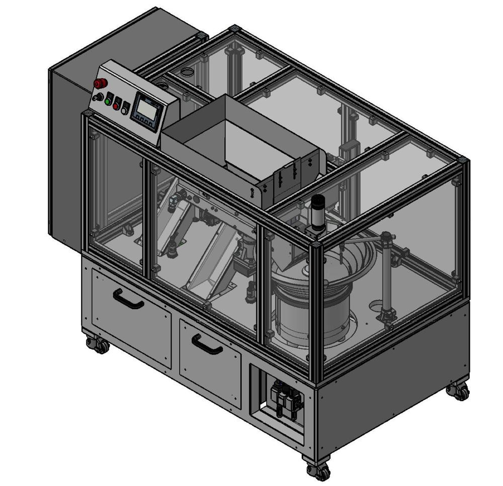 Automatická kontrolní stanice drobnýh dílů