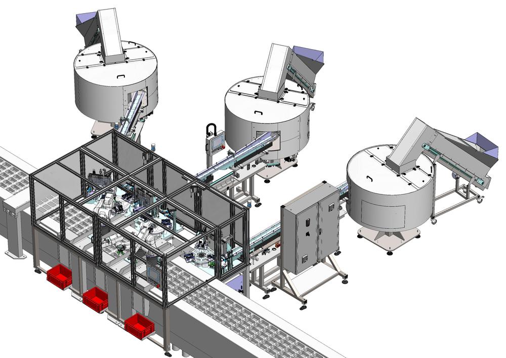Automatický podávací systém zboží