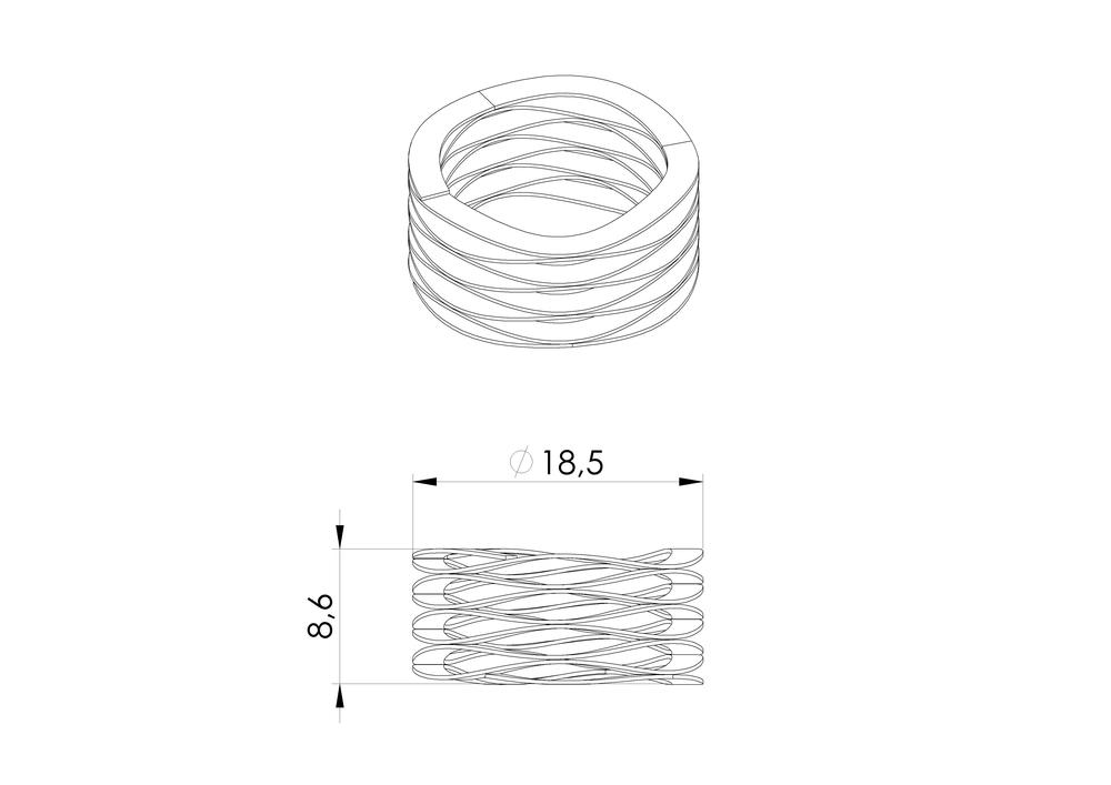 Podávací systém nízkých pružin