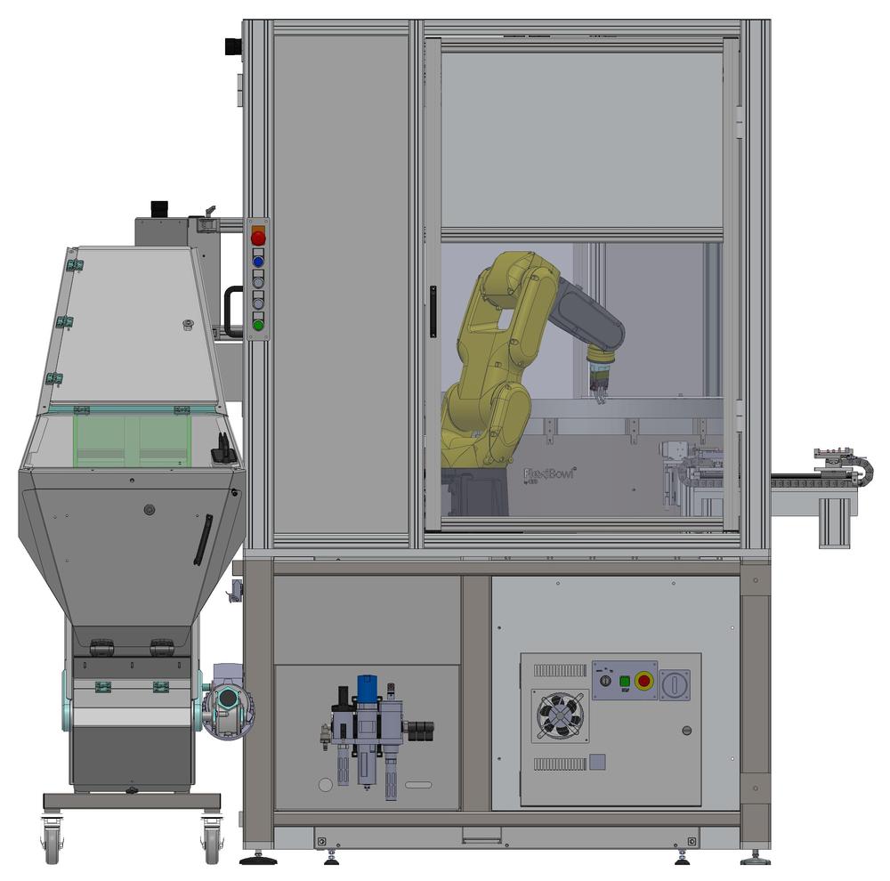 Automatický robotický podavač Flexibowl 800 / 6-OSÝ robot