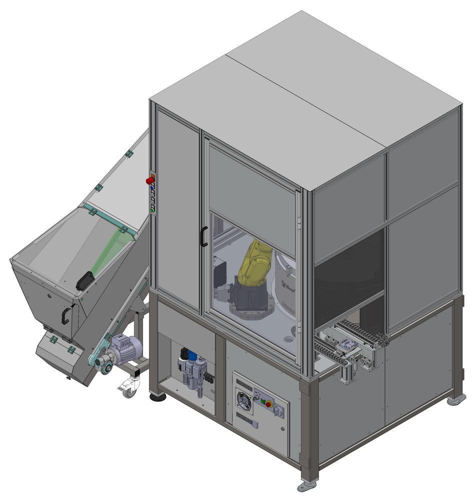 Automatický robotický podavač Flexibowl 800 / 6-OSÝ robot