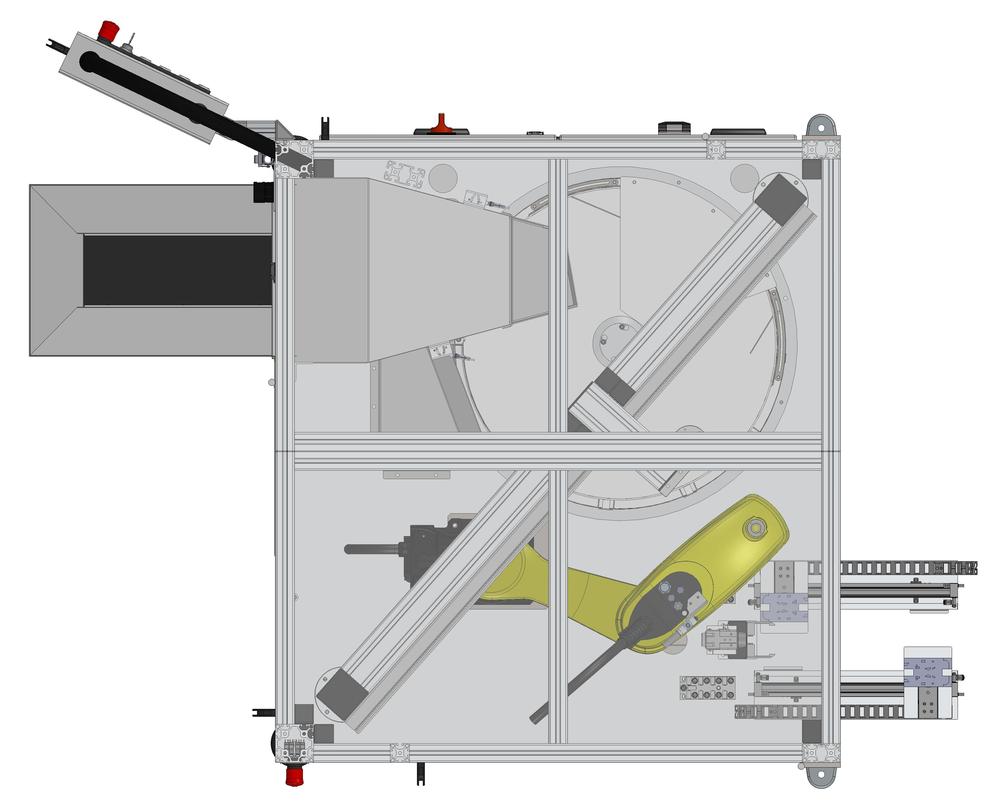 Automatický robotický podavač Flexibowl 650 / SCARA