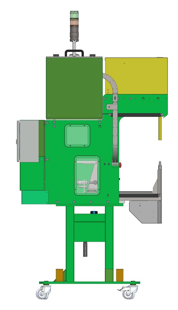 Nýtovací zařízení -  spodní aplikace nýtu