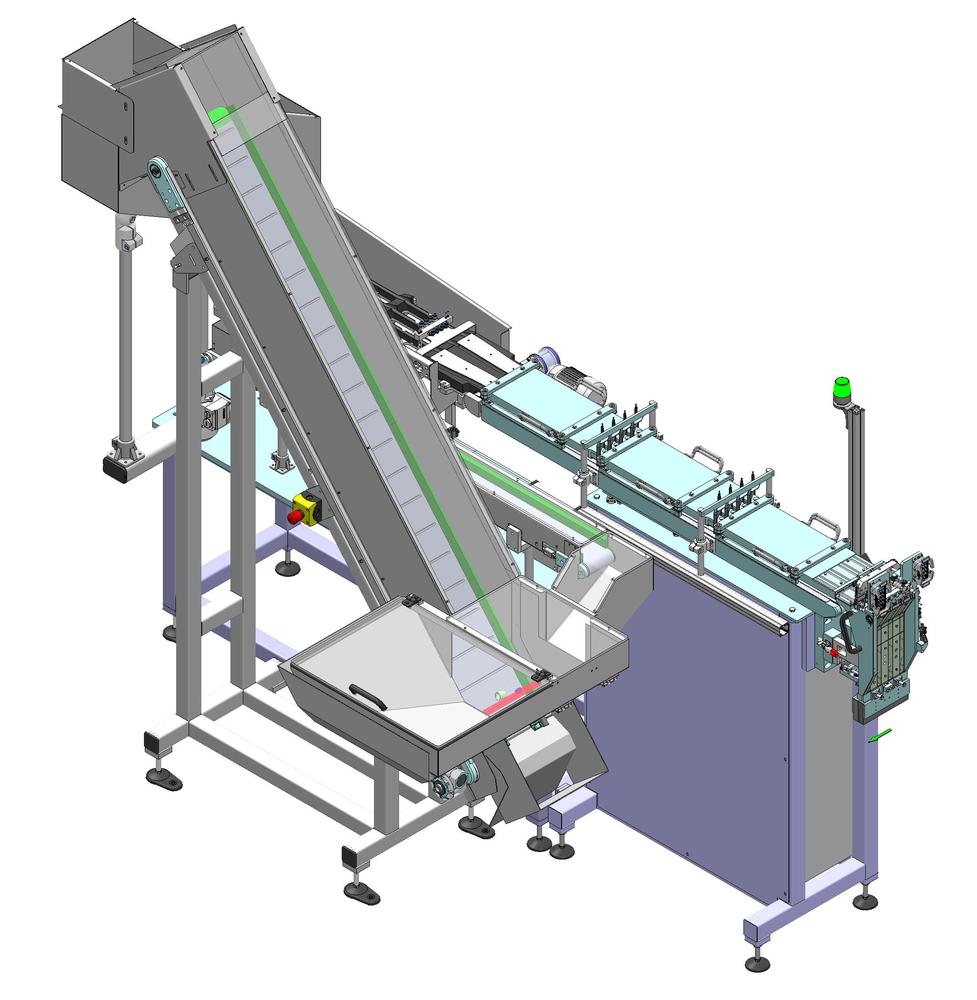 Automatizace zakládání obalů do PUKŮ