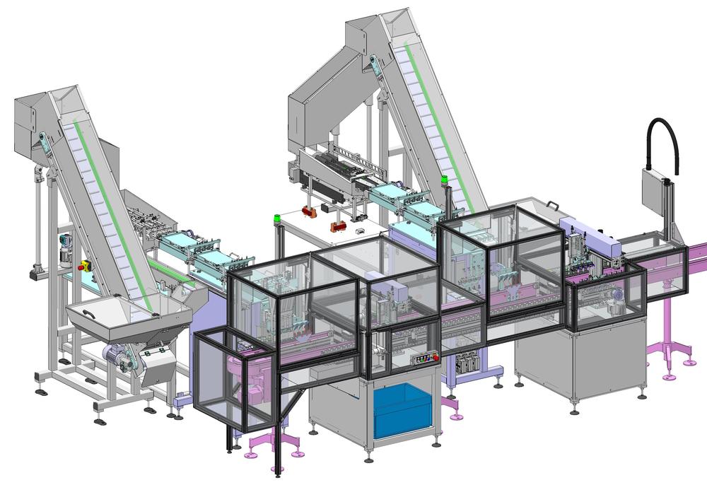 Automatizace zakládání obalů do PUKŮ