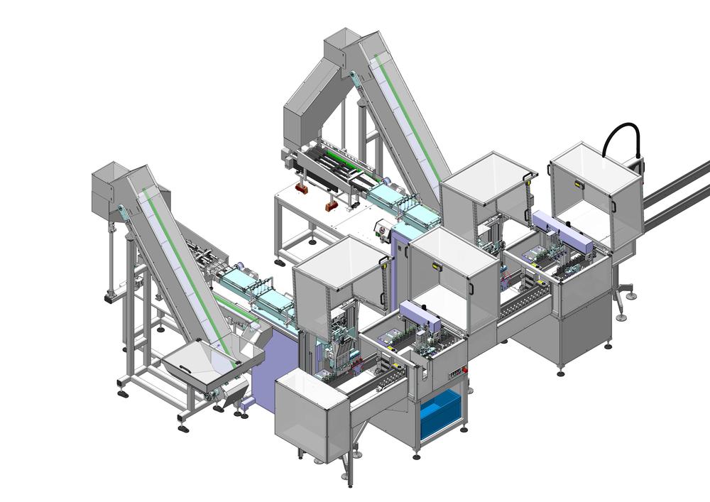 Automatizace zakládání obalů do PUKŮ