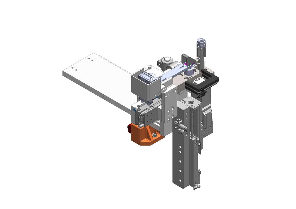 Podávací systém zálisků s vlastním PLC řízením