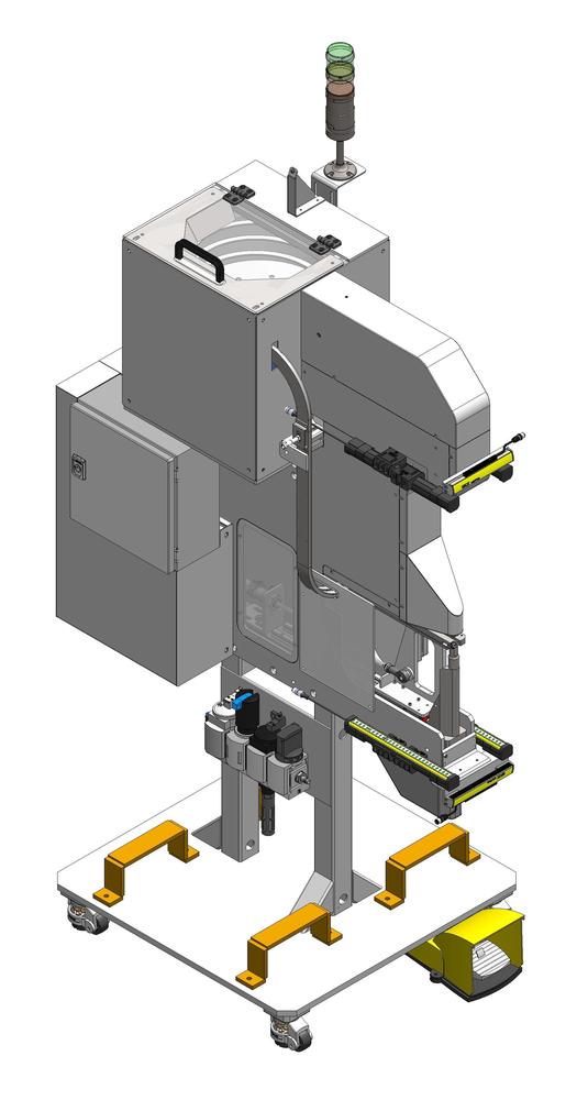Nýtovací zařízení -  horní aplikace nýtu
