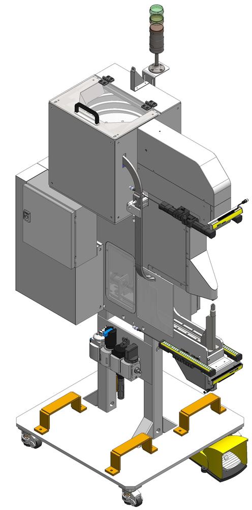Nýtovací zařízení -  horní aplikace nýtu