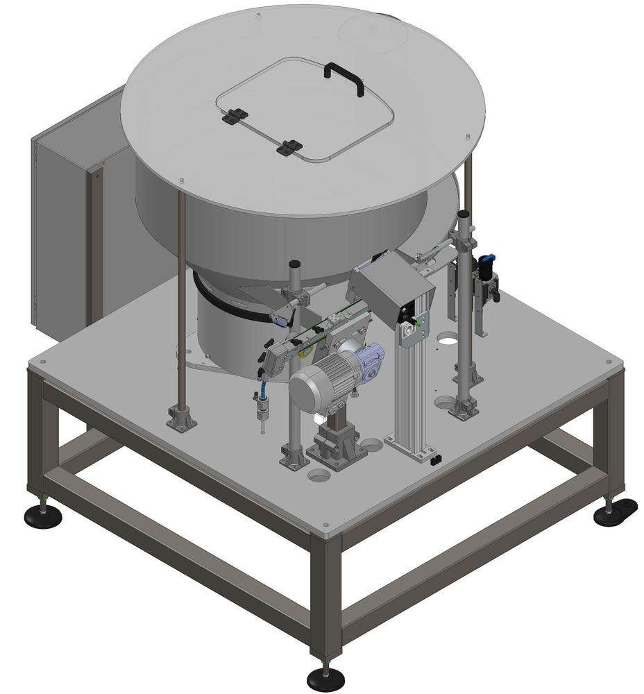 Podávací systém pro vinuté pružiny